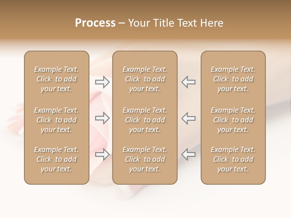 Finger Isolated Beautiful PowerPoint Template
