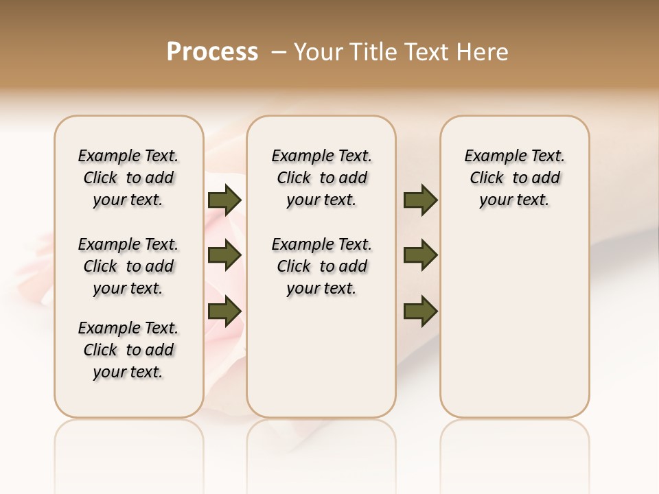 Finger Isolated Beautiful PowerPoint Template