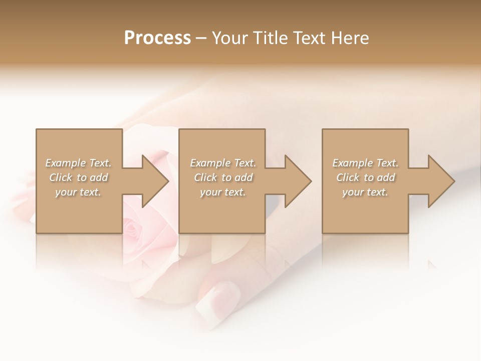 Finger Isolated Beautiful PowerPoint Template