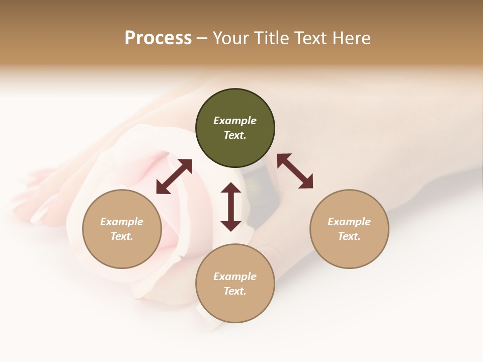 Finger Isolated Beautiful PowerPoint Template