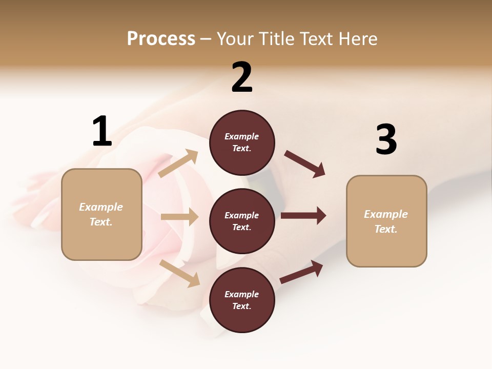 Finger Isolated Beautiful PowerPoint Template