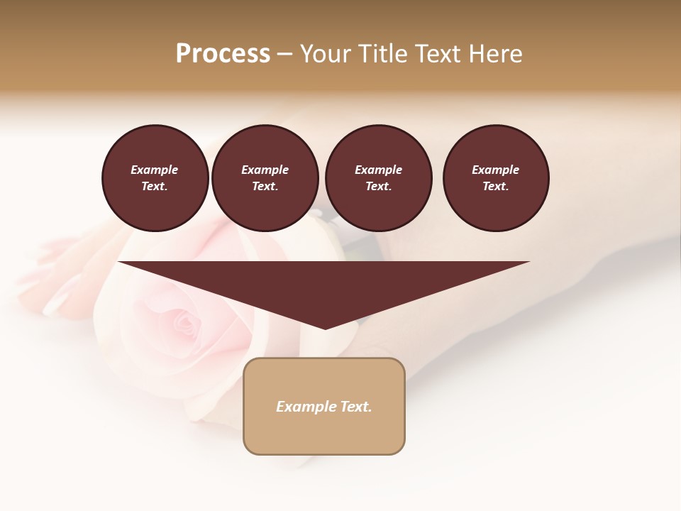 Finger Isolated Beautiful PowerPoint Template