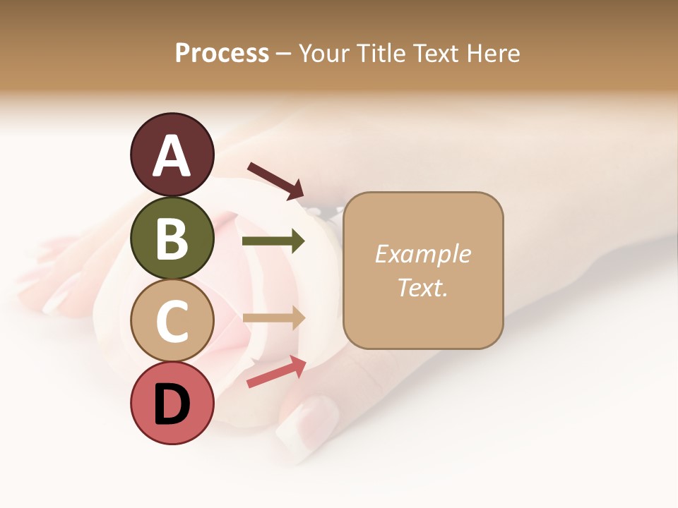 Finger Isolated Beautiful PowerPoint Template