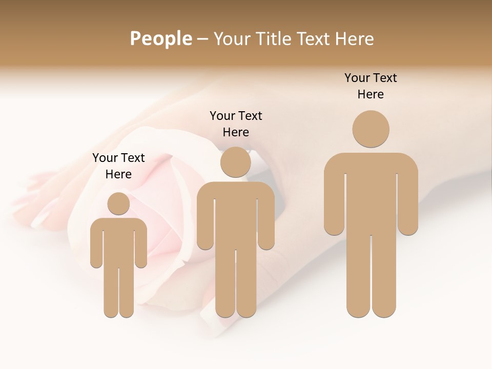 Finger Isolated Beautiful PowerPoint Template