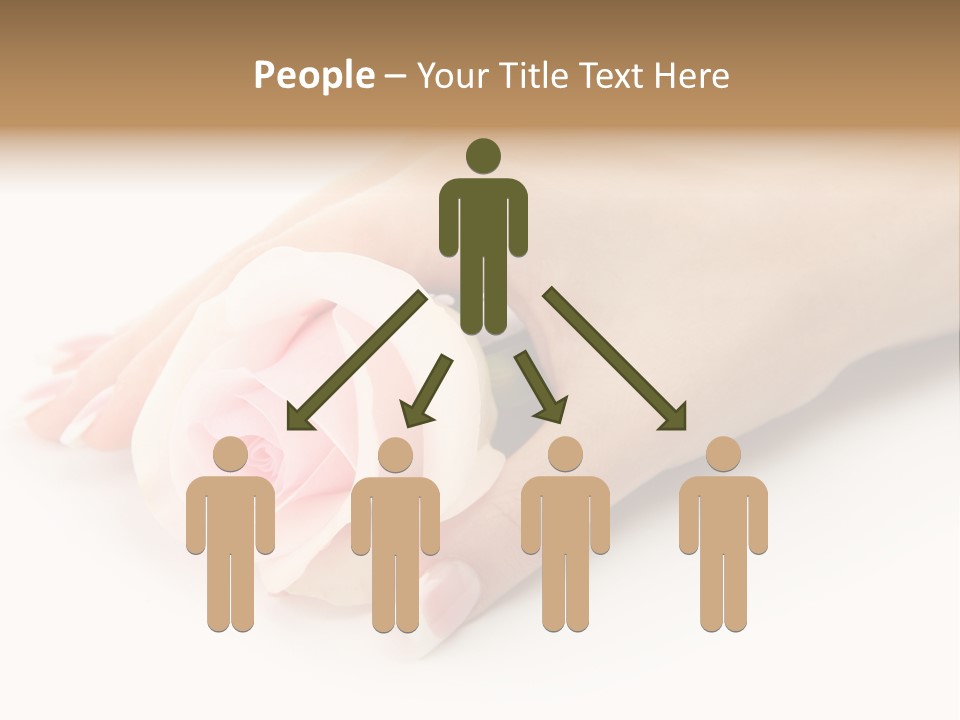 Finger Isolated Beautiful PowerPoint Template