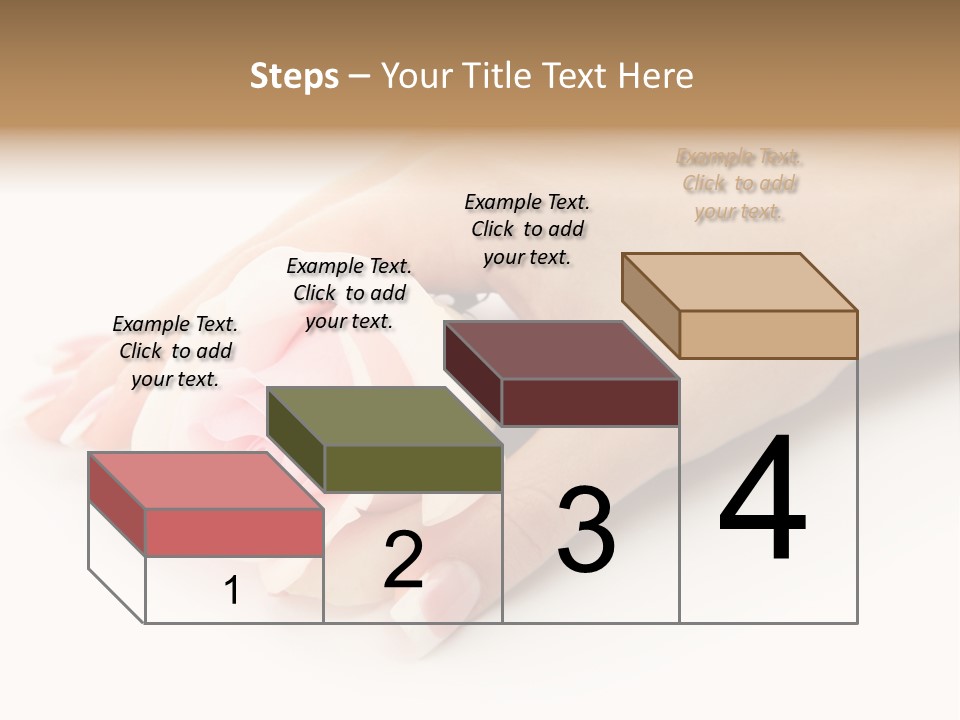 Finger Isolated Beautiful PowerPoint Template