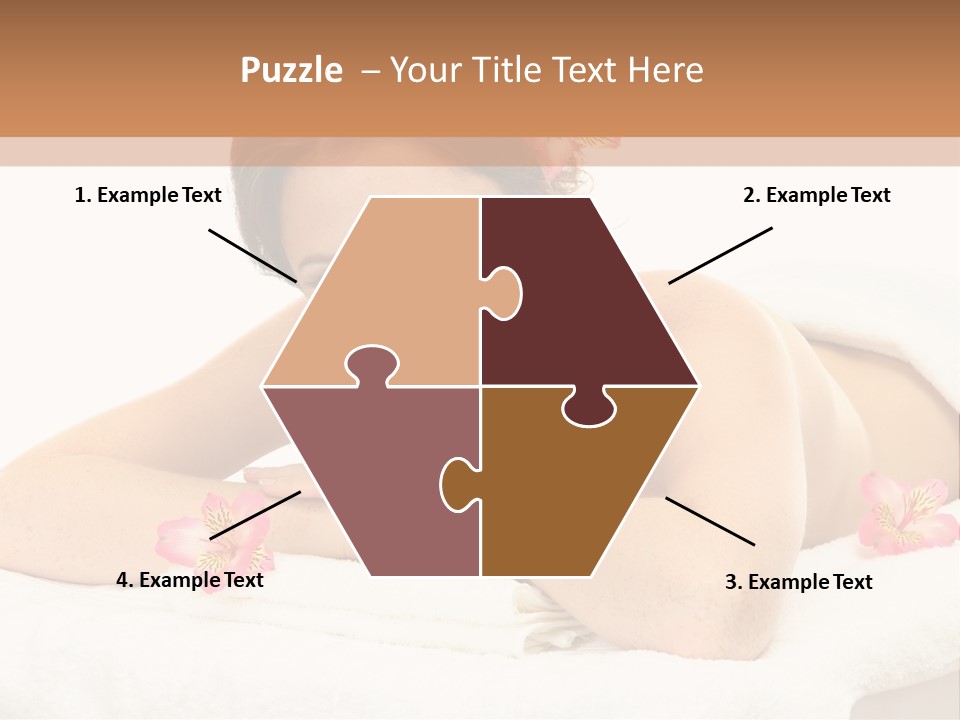 Care Rose White PowerPoint Template