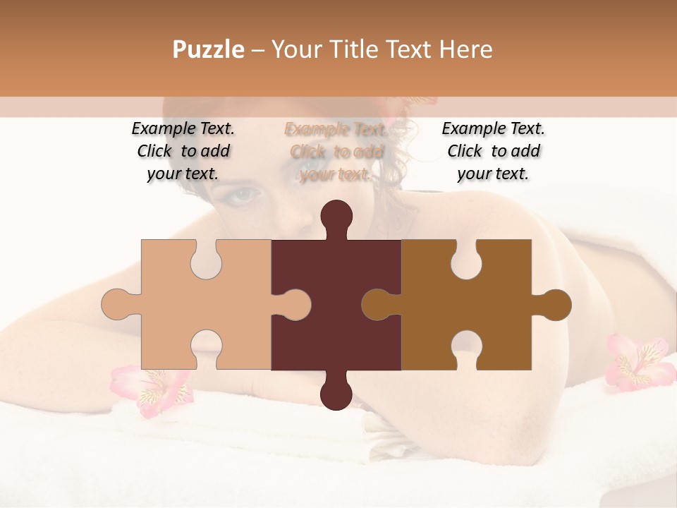 Care Rose White PowerPoint Template