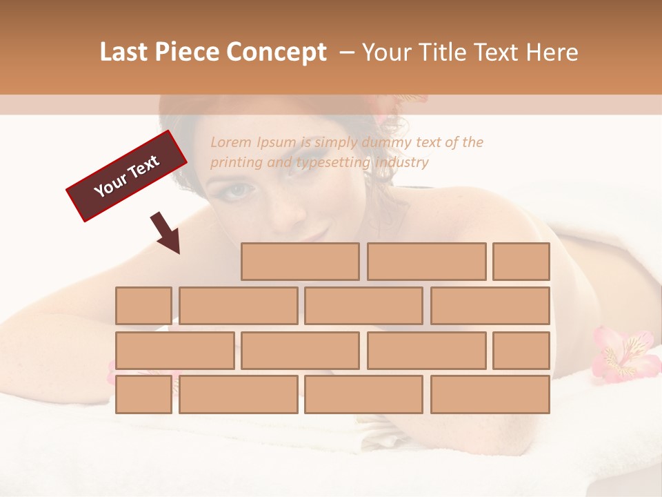 Care Rose White PowerPoint Template