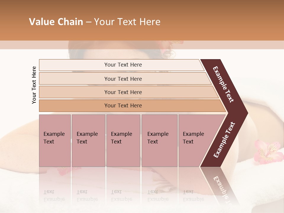 Care Rose White PowerPoint Template