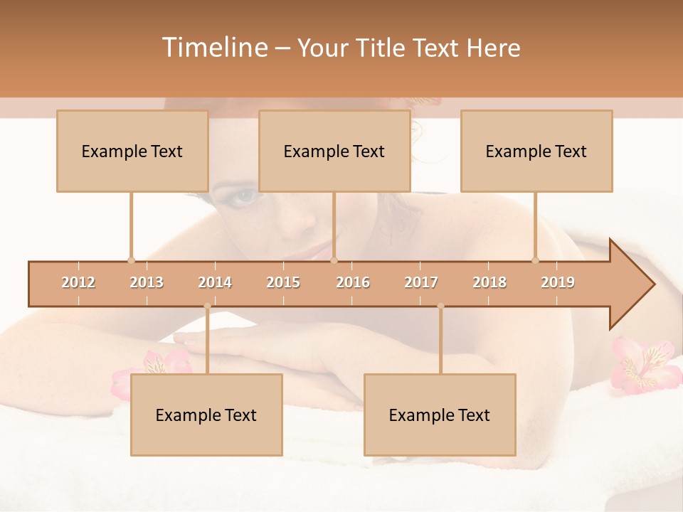 Care Rose White PowerPoint Template