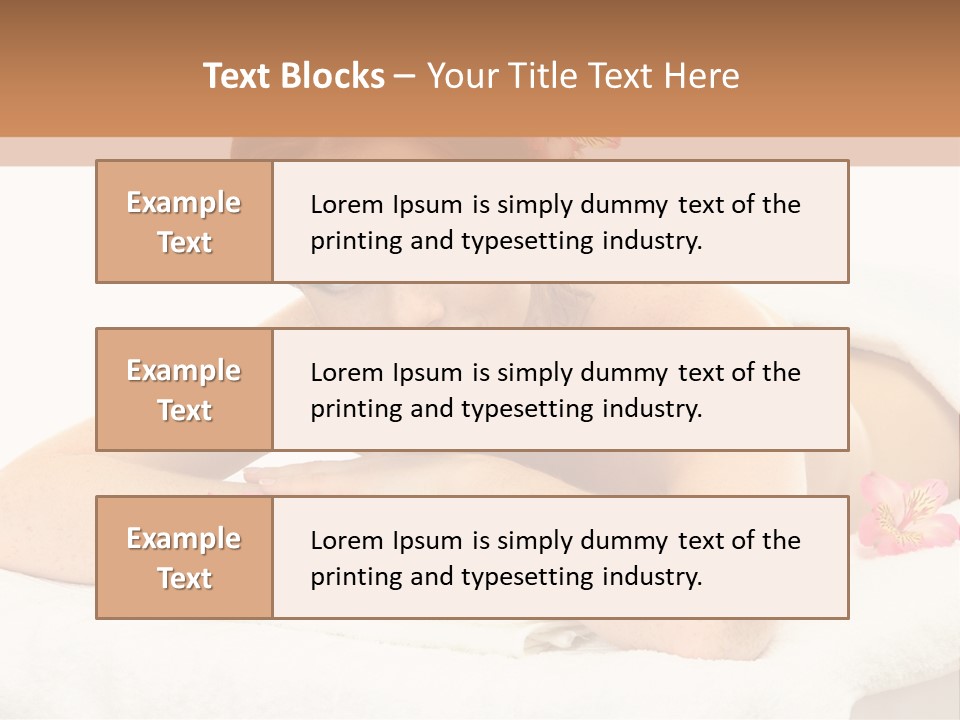 Care Rose White PowerPoint Template