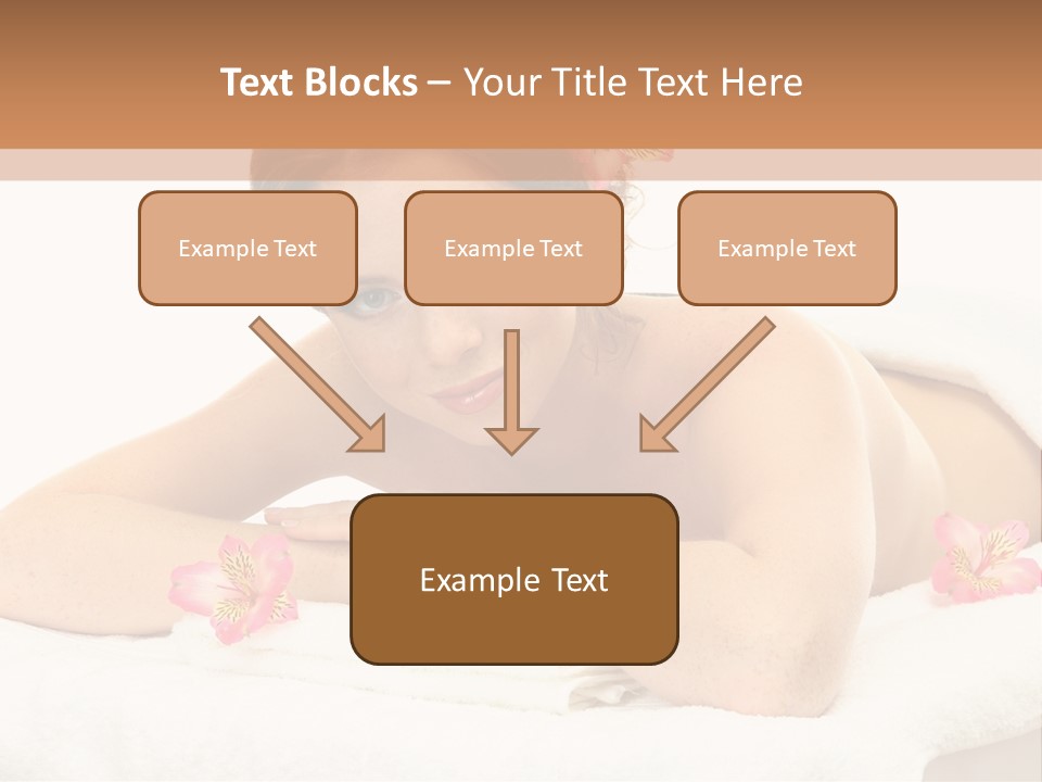 Care Rose White PowerPoint Template