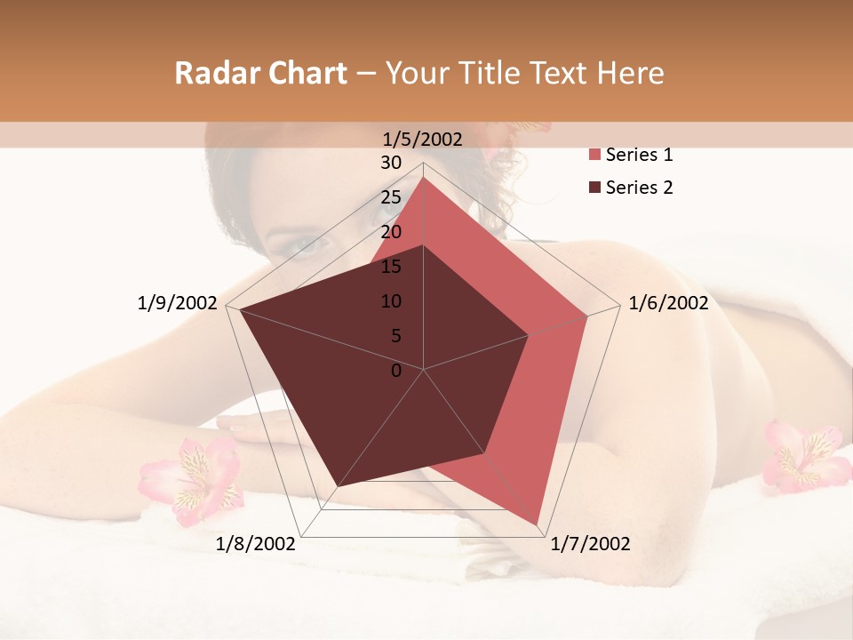 Care Rose White PowerPoint Template