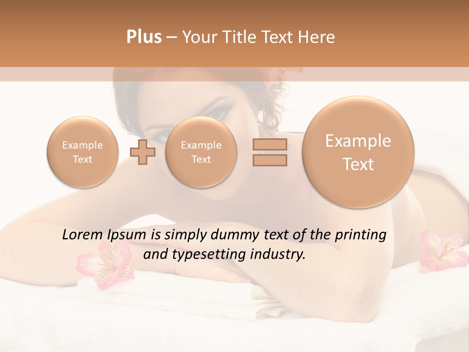 Care Rose White PowerPoint Template