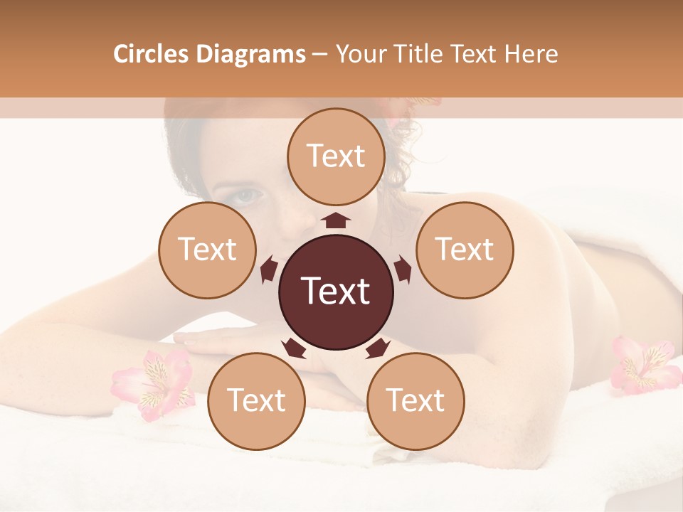 Care Rose White PowerPoint Template