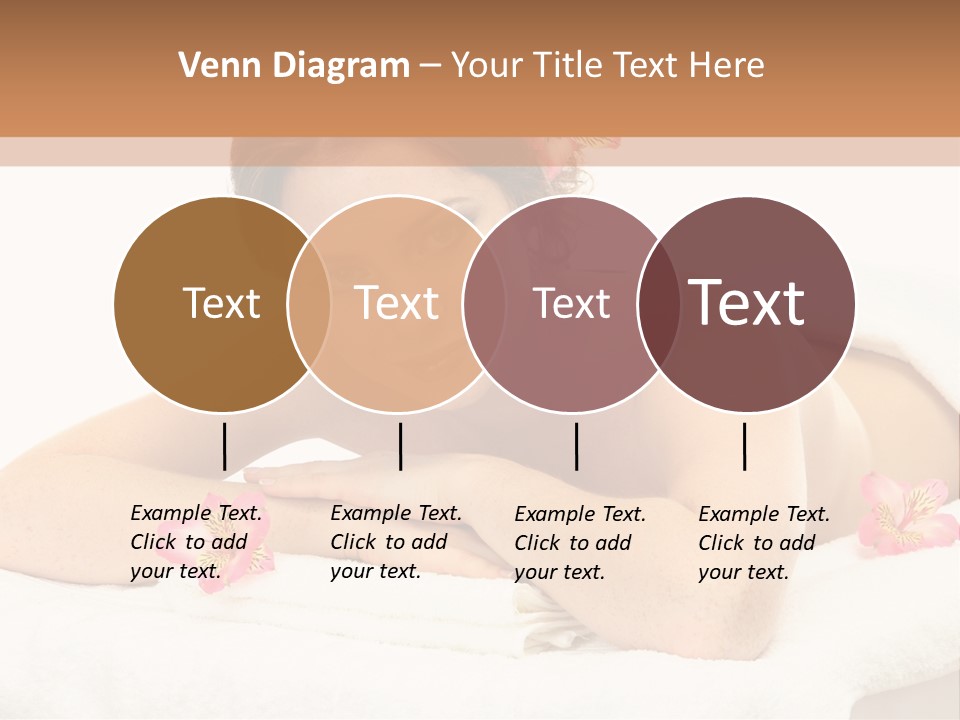 Care Rose White PowerPoint Template