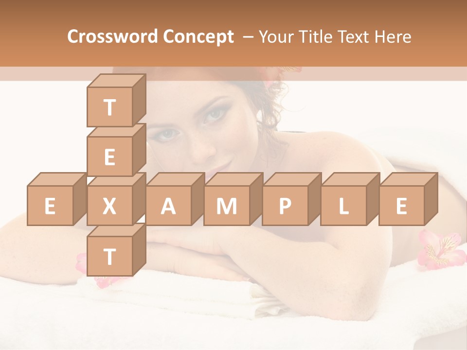 Care Rose White PowerPoint Template