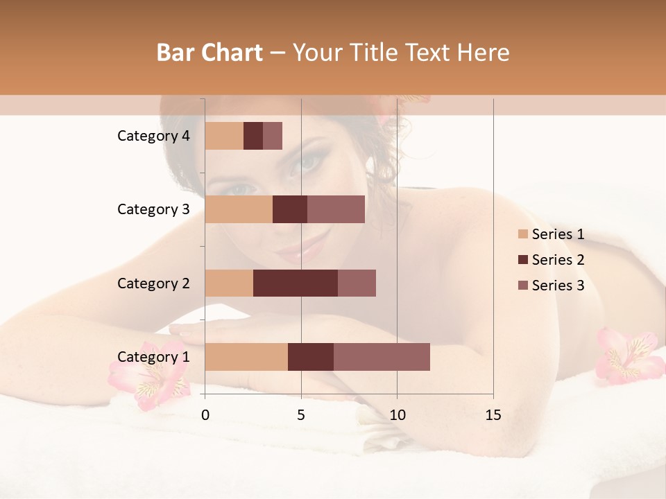 Care Rose White PowerPoint Template