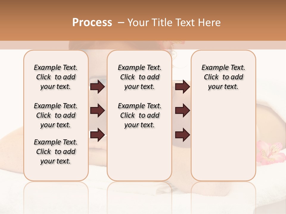 Care Rose White PowerPoint Template