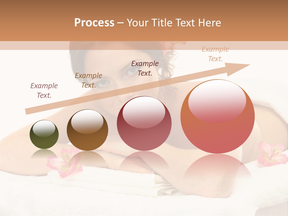 Care Rose White PowerPoint Template