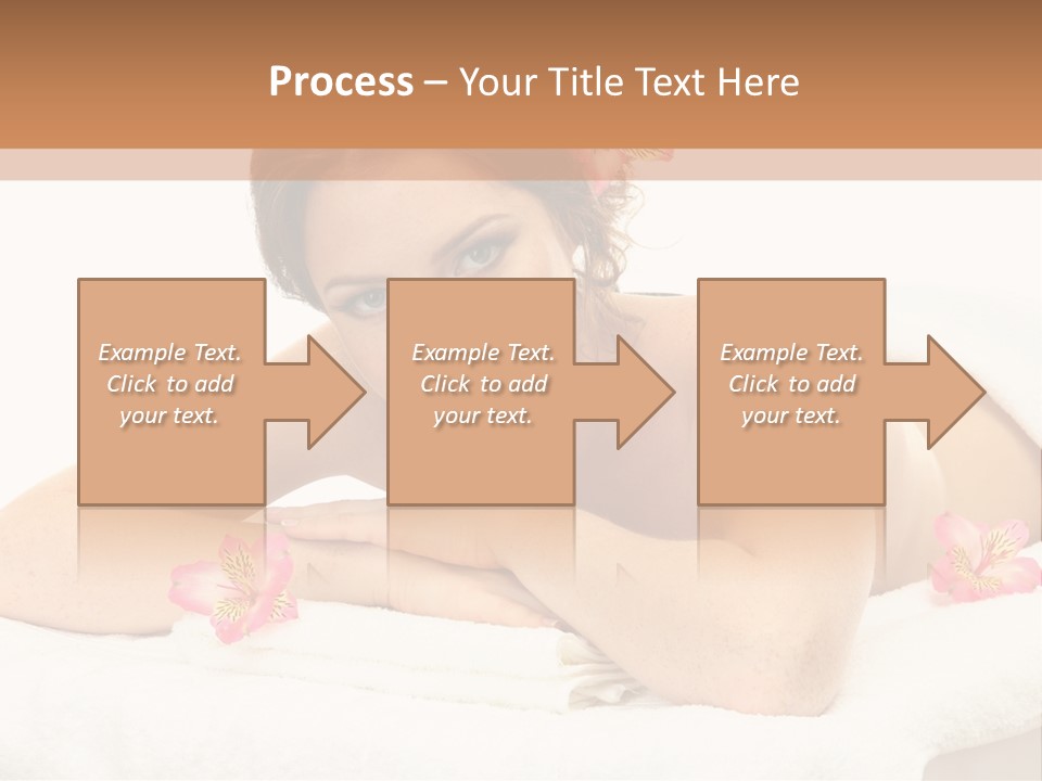 Care Rose White PowerPoint Template