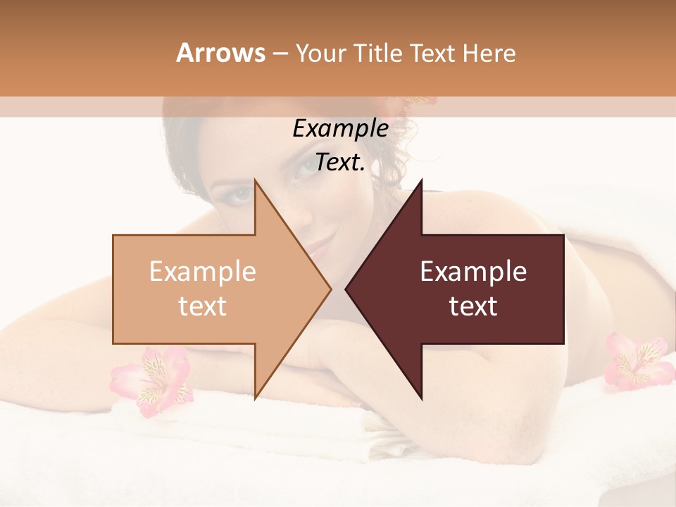 Care Rose White PowerPoint Template