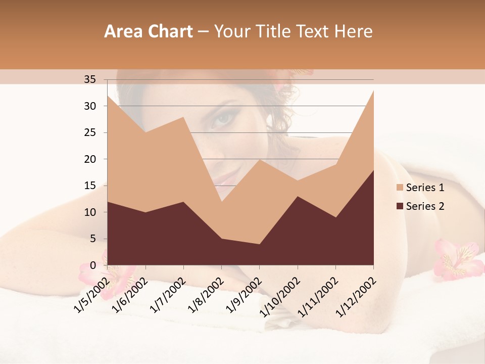 Care Rose White PowerPoint Template