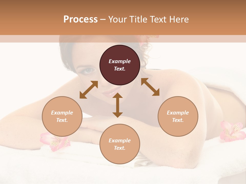 Care Rose White PowerPoint Template