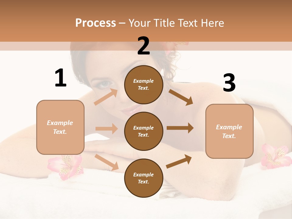 Care Rose White PowerPoint Template