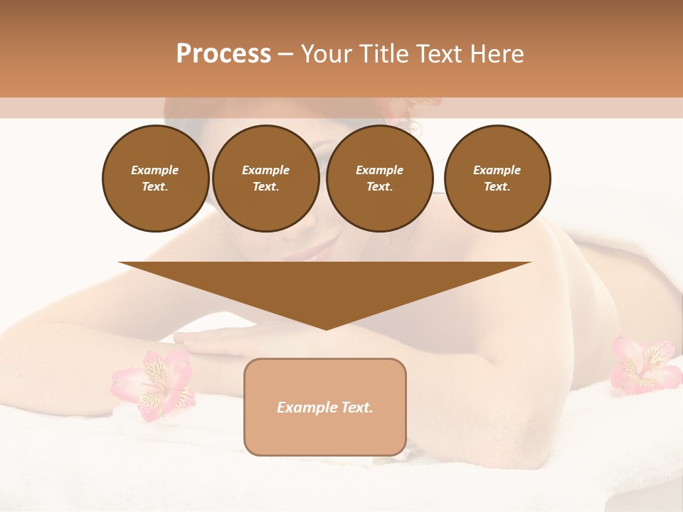 Care Rose White PowerPoint Template