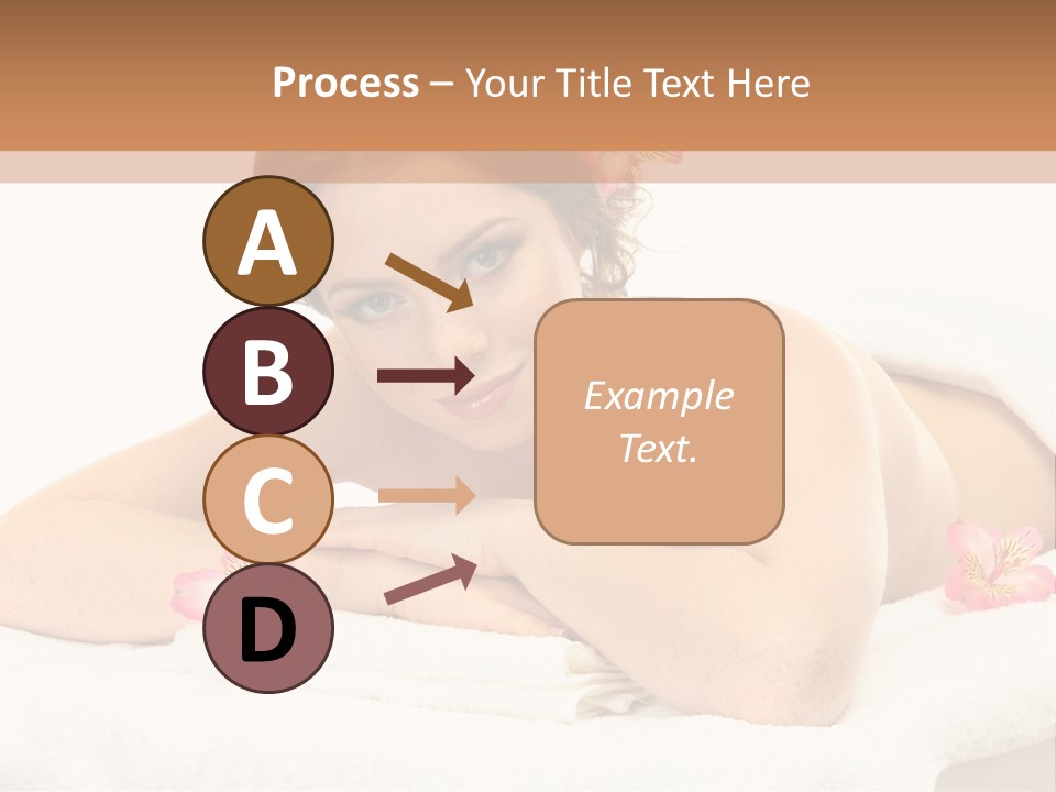 Care Rose White PowerPoint Template