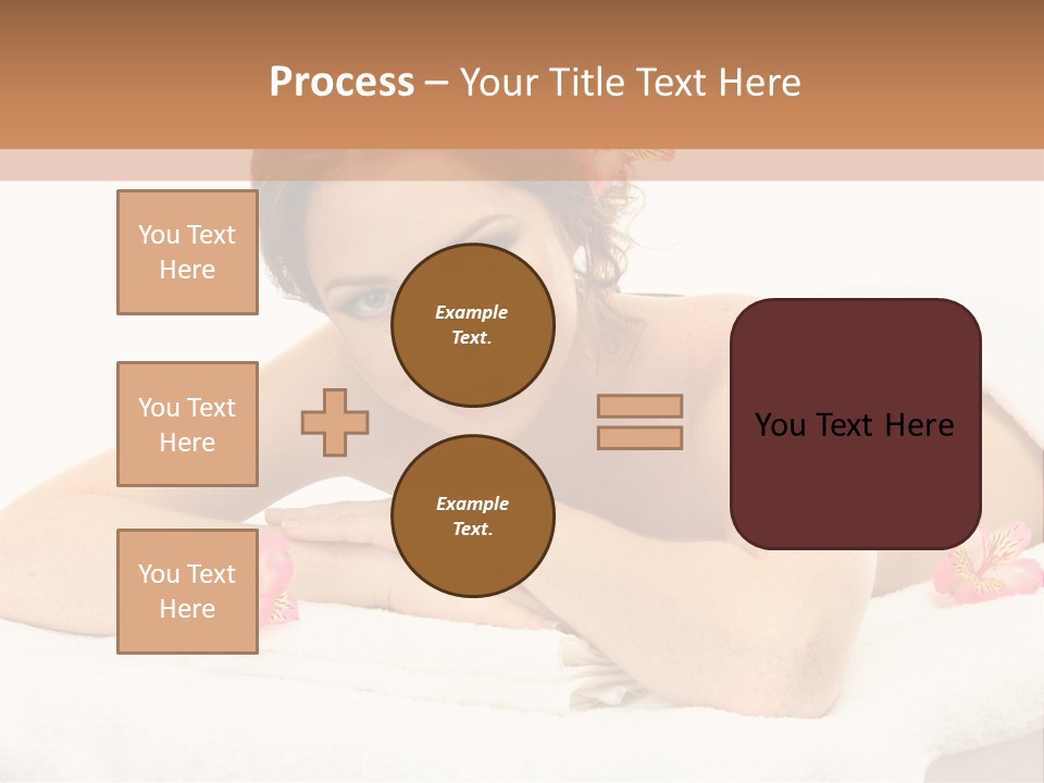Care Rose White PowerPoint Template
