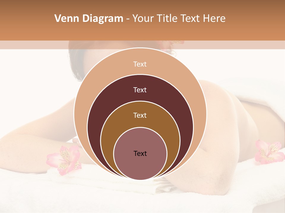 Care Rose White PowerPoint Template