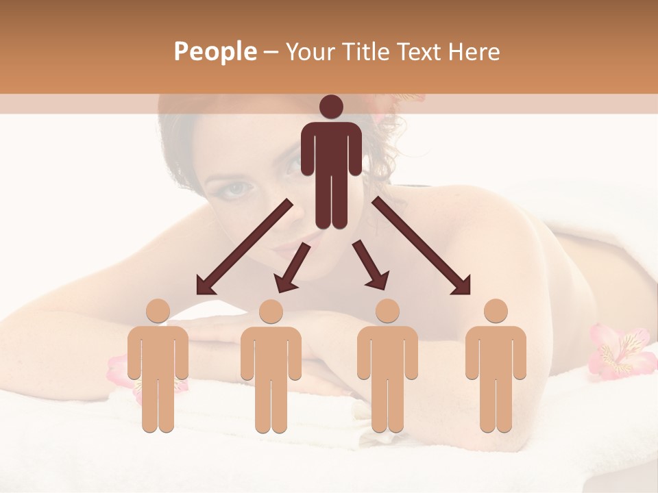 Care Rose White PowerPoint Template