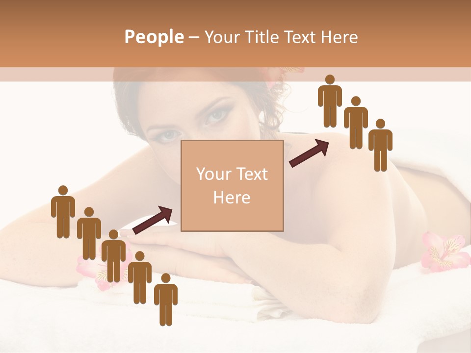 Care Rose White PowerPoint Template