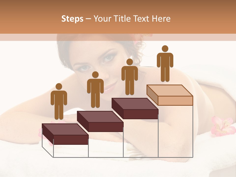 Care Rose White PowerPoint Template