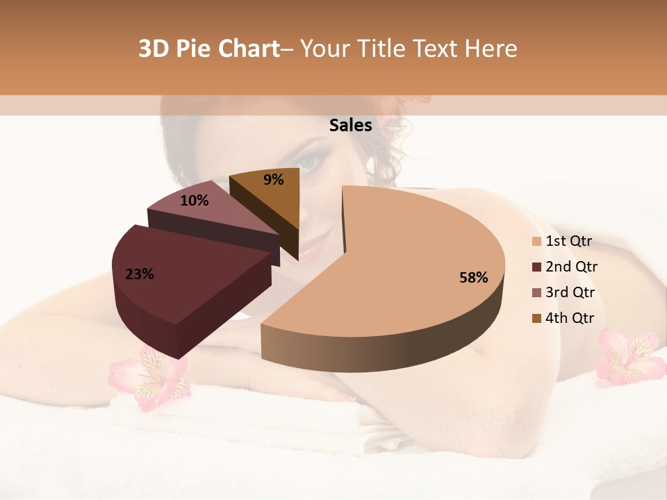 Care Rose White PowerPoint Template