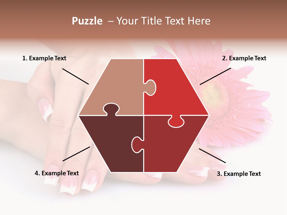 Moisturize Therapy Thumb PowerPoint Template