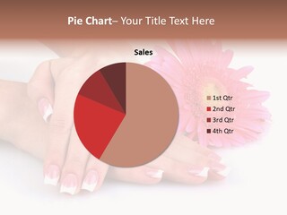 Moisturize Therapy Thumb PowerPoint Template