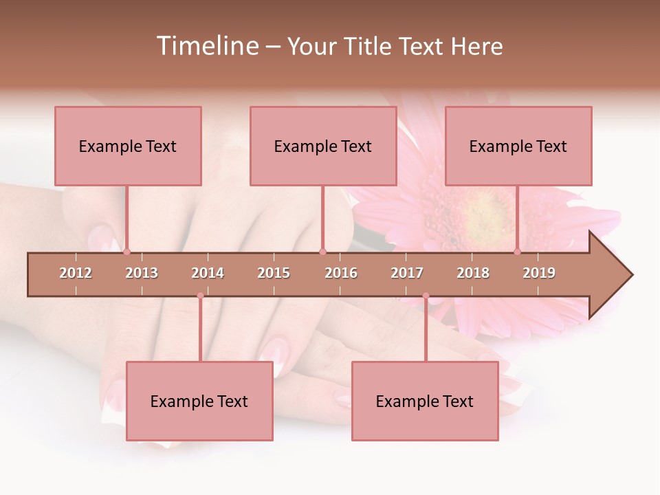 Moisturize Therapy Thumb PowerPoint Template