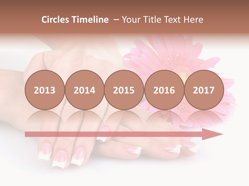 Moisturize Therapy Thumb PowerPoint Template