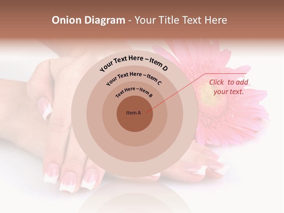 Moisturize Therapy Thumb PowerPoint Template