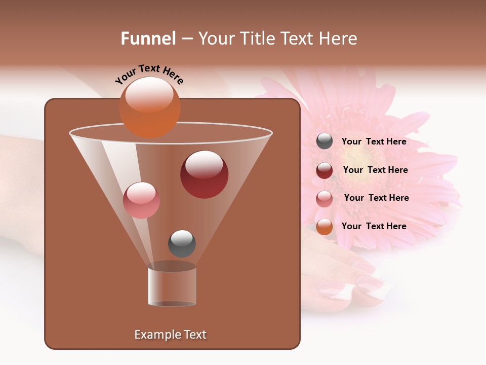 Moisturize Therapy Thumb PowerPoint Template