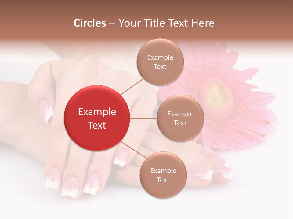 Moisturize Therapy Thumb PowerPoint Template