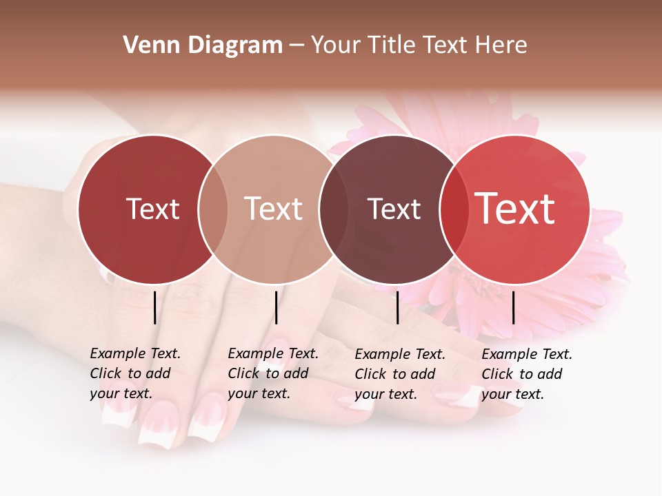 Moisturize Therapy Thumb PowerPoint Template