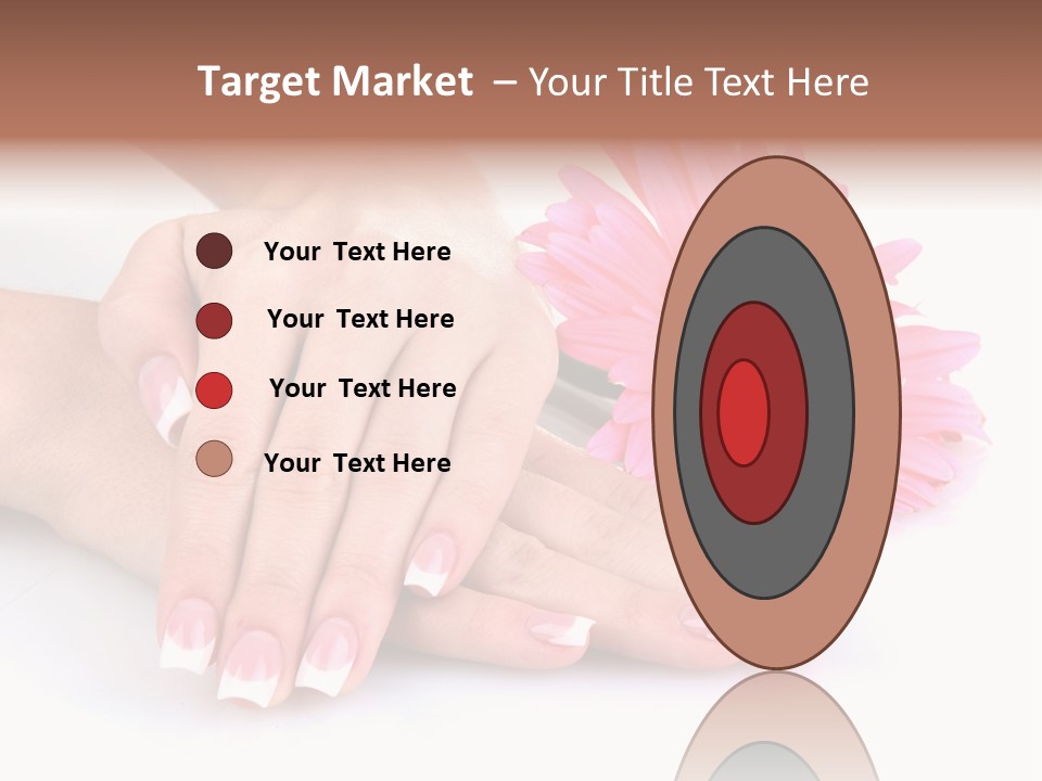 Moisturize Therapy Thumb PowerPoint Template