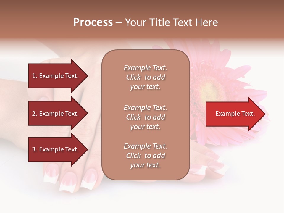 Moisturize Therapy Thumb PowerPoint Template
