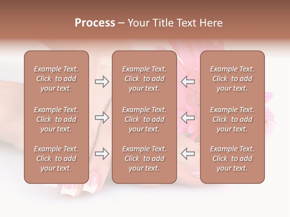 Moisturize Therapy Thumb PowerPoint Template