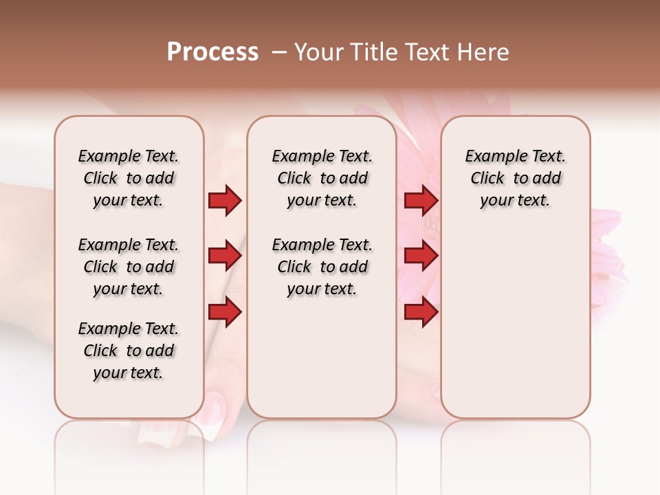 Moisturize Therapy Thumb PowerPoint Template